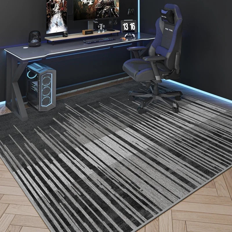 Game Room Carpet Floor Mat - Washable Durable Rug for Living Room & Coffee Table