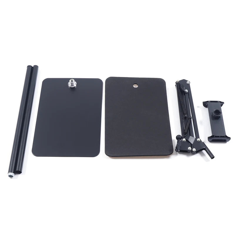 360° Adjustable Floor Phone & Tablet Stand with Rotating Mount for Live Streaming