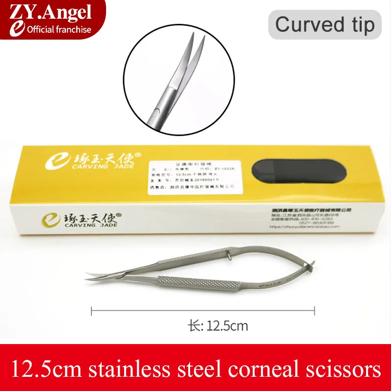 Ophthalmic Microsurgery Instruments Set - Surgical Scissors, Needle Holders & Tweezers in Multiple Colors