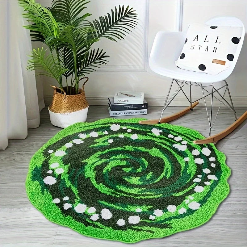 Waterproof Plush Carpet for Living Room Bedroom Play Area Floor Mat - Various Sizes