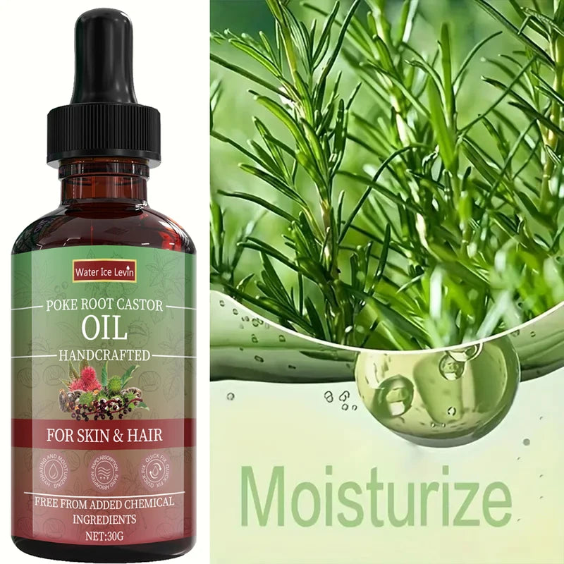 Natural Castor Oil for Skin & Hair - Deep Moisture & Winter Nourishment
