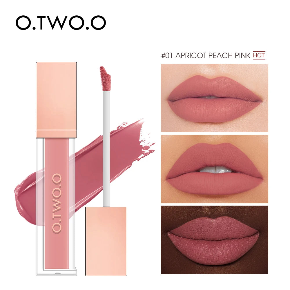 Waterproof Matte Liquid Lipstick Set - Long-Lasting Lip Gloss & Tint
