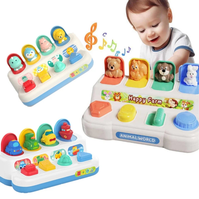Interactive Baby Toy for Cause and Effect Learning Development Game