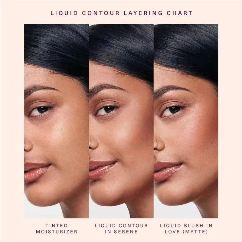 Liquid Contour Stick for Face & Nose Shadow - Nourishing Highlight & Foundation Makeup