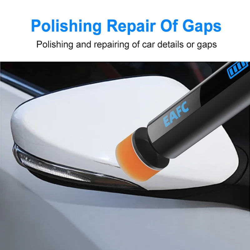 Wireless Car Polishing Machine for Scratch Repair & Corner Detailing