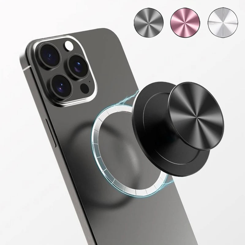 Magnetic Phone Grip Holder with Expandable Stand - Magsafe Compatible