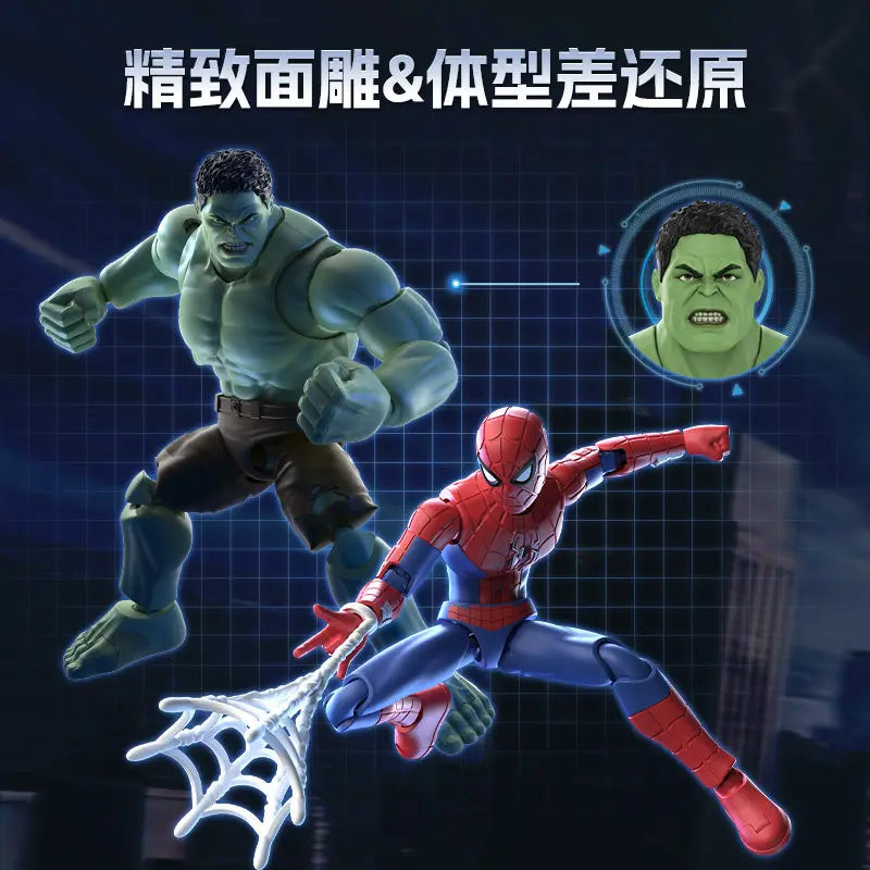 Action Figure Model Kit - Spider-Man Hidden Battle Edition, Multiple Colors