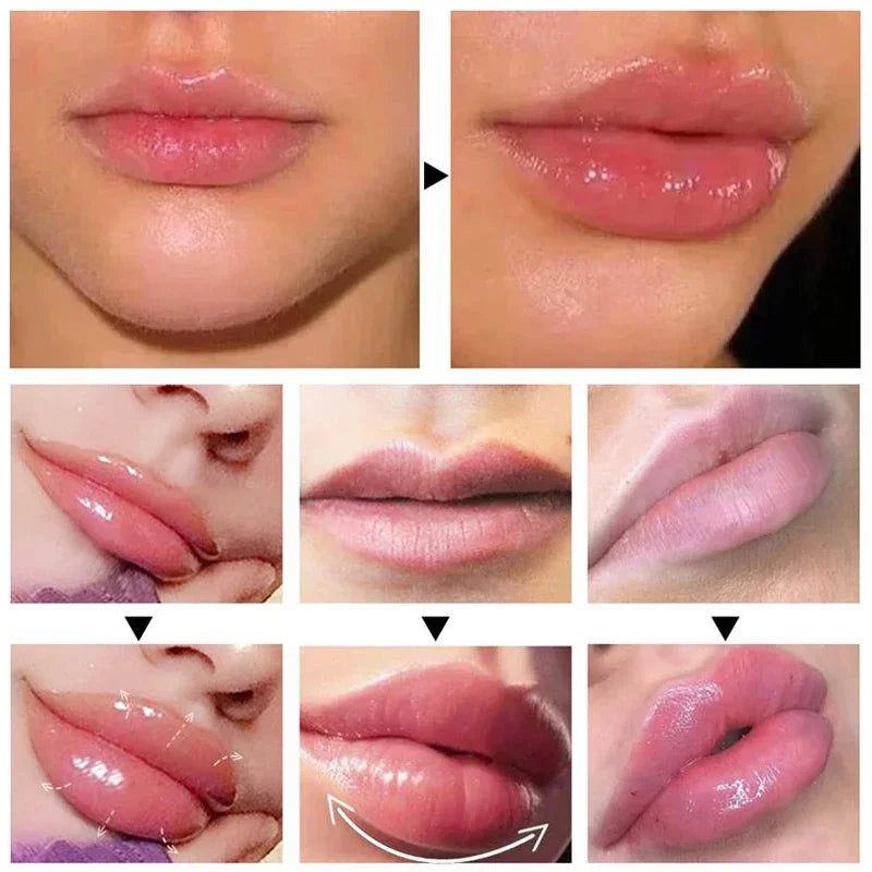 Lip Plumper Oil Serum for Hydrated, Voluminous Lips - Long-Lasting & Repairing
