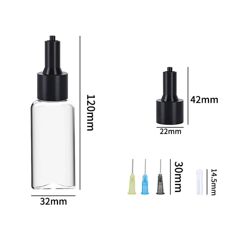 No-Clean Airbrush Kit for Model Painting Nail Art Makeup Furniture Restoration