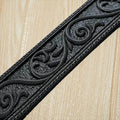 Embossed Foam Wall Molding with Self-Adhesive Backing for Indoor Decor - Baseboard Wall Border
