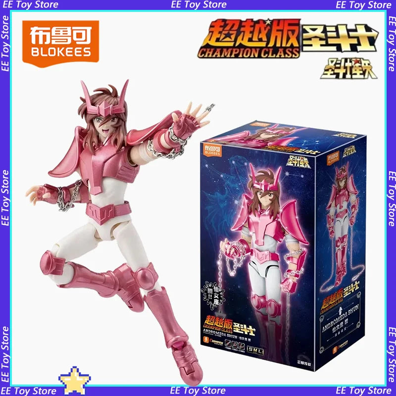 Anime Action Figure Set - Saint Seiya Andromeda Shun Virgo Pisces Collectible Doll