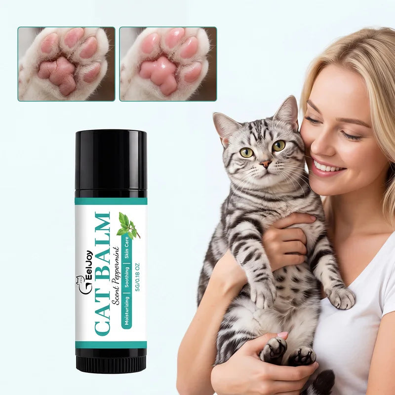 Pet Paw Balm for Cats & Small Pets - Moisturizing & Soothing Skin Care