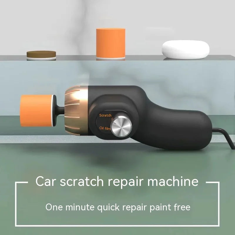 Car Scratch Remover Polisher Machine for Buffing & Waxing - Adjustable Speed Mini Electric
