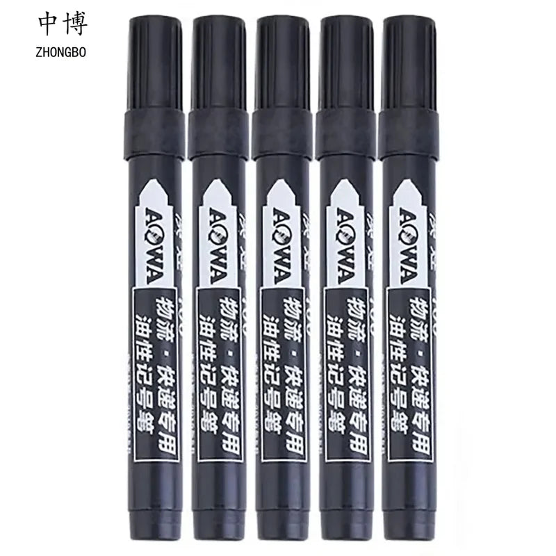 Permanent Waterproof Paint Marker Pen Set - Quick Drying Oily Surface Markers