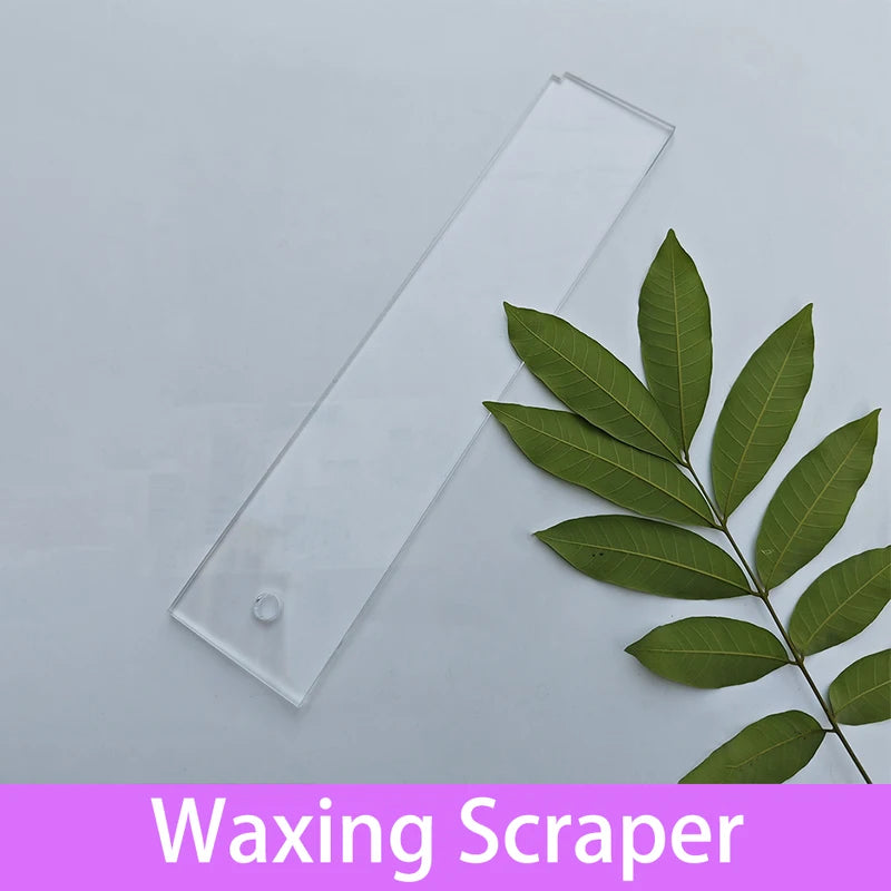 Ski & Snowboard Wax Scraper Set - Double Board Maintenance Tools