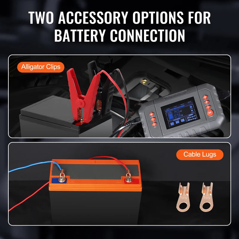 35A Lithium Battery Charger with LCD Display for Marine, Car, Motorcycle