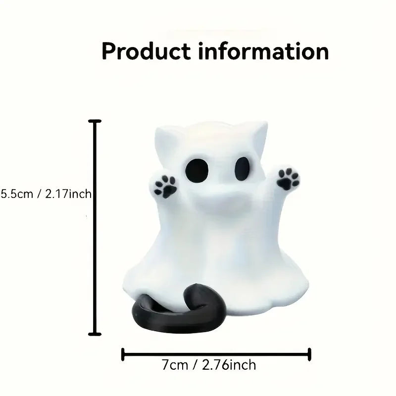 3D Ghost Halloween & Christmas Ornament - Indoor Outdoor Festive Decor