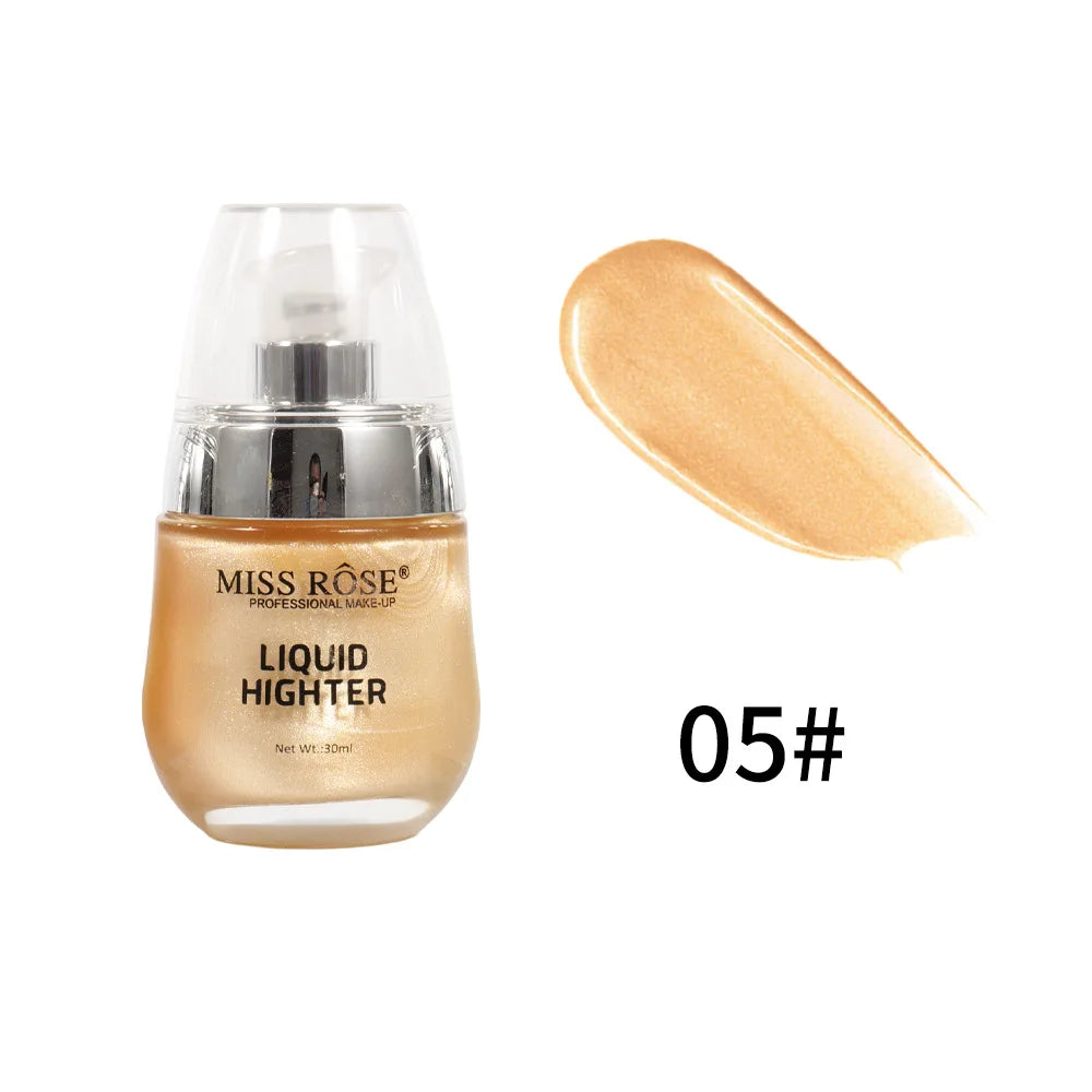 Liquid Glitter Eyeshadow & Body Highlight Set - Brightening Face & Makeup