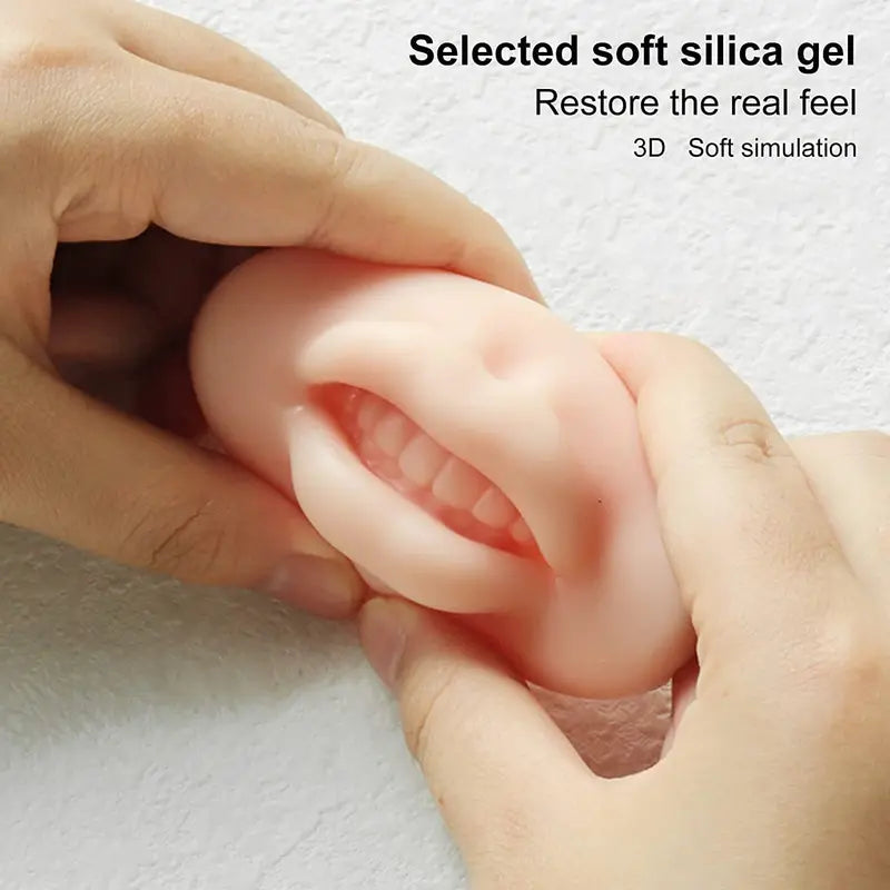 Reusable Silicone Lip Practice Mold for Permanent Makeup and Microblading