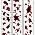 Gothic Planner Stickers Blood Lightning Gear Designs for Journaling & Crafts