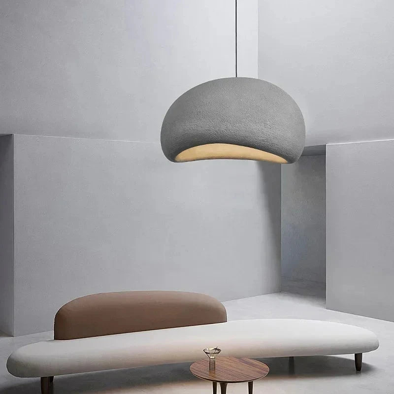 Nordic Wabi Sabi Style Pendant Light - E27 Chandelier for Dining & Bedroom