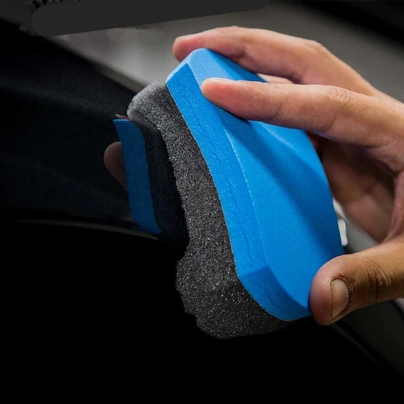 2PCS Car Wash Sponge Foam Polishing Pads for Auto Detailing & Waxing