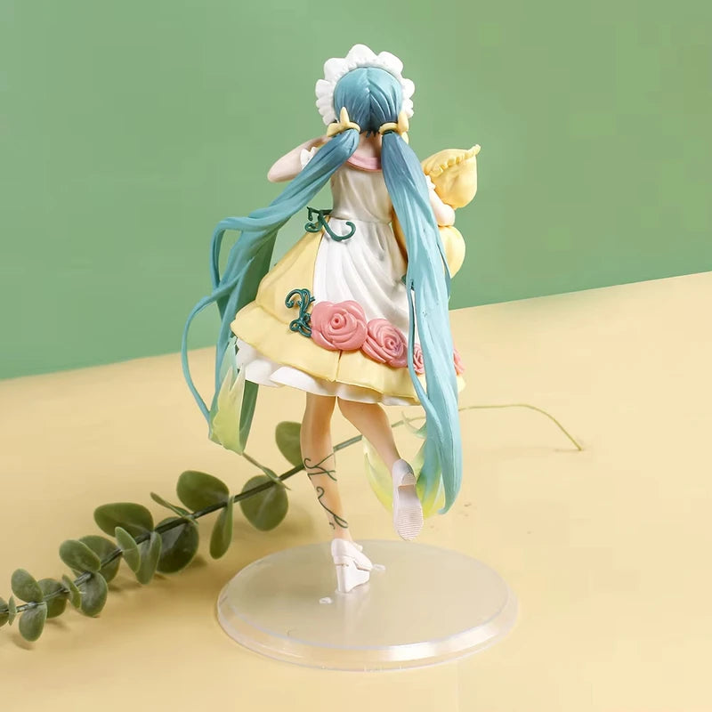 Anime Figure Fairy Mirror Car Ornament - Hatsune Miku Model Decoration Gift