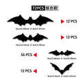 Halloween Bat Wall Light Decor LED Night Light for Festive Party Decoration
