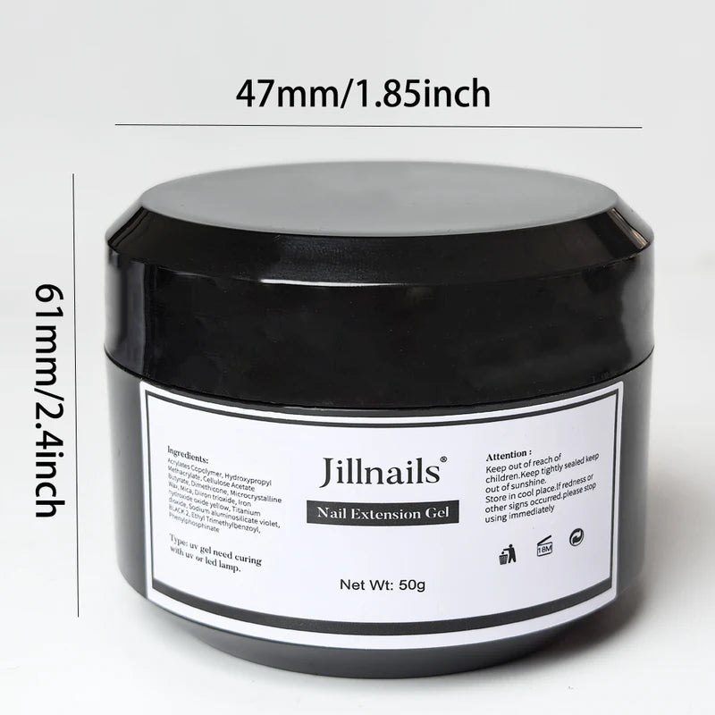 Liquid Builder Nail Gel - Hema Free, TPO Free, UV Safe, 50g/100g for Nail Extension
