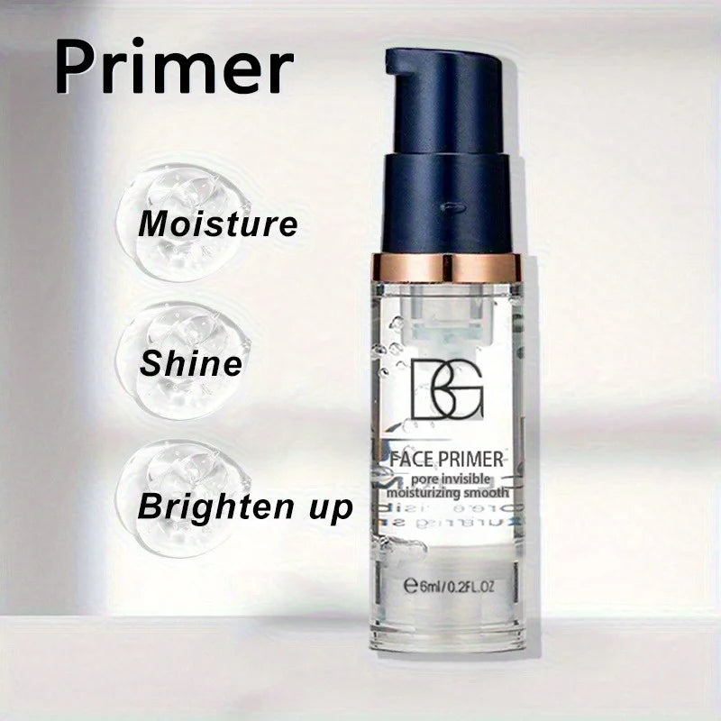 4-Piece Makeup Kit with Primer, Concealer & Foundation - Long-Lasting Waterproof Face Set