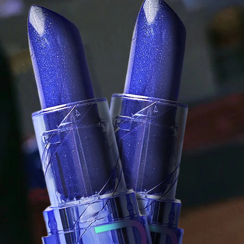 Color Changing Lipstick with Shimmer & Moisturizing Formula - Waterproof Gloss for Women