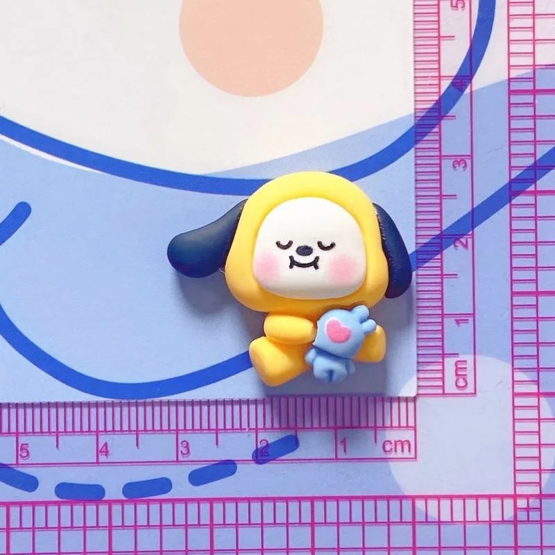 DIY Cartoon Shoe Buckle Kit - Koya RJ Shooky Mang Chimmy Cooky 3D Decor