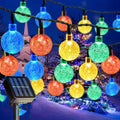 Solar String Lights with 100 LEDs & 8 Modes, Outdoor Waterproof Decorative Lighting