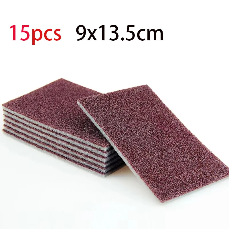Heavy-Duty Melamine Sponge for Kitchen and Vehicle Cleaning - 9x13.5cm