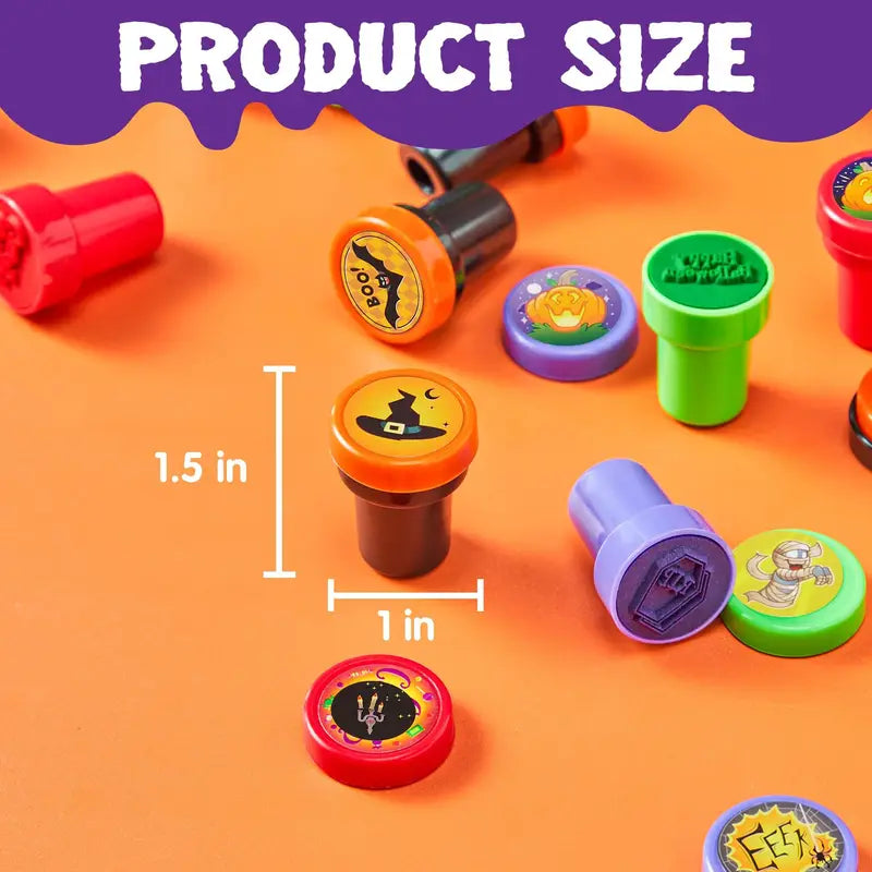 Halloween Pumpkin Bat Seal Gift Bag Fillers Kids Party Favor Small Toys 5/10pcs