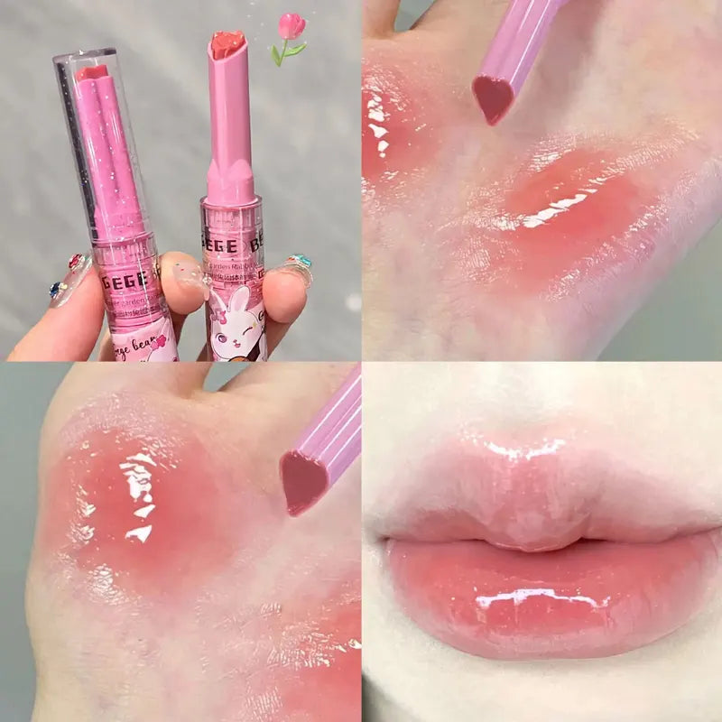 Moisturizing Watery Lip Gloss - Long-lasting Tender Lip Balm in Various Colors
