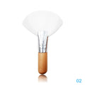 Mini Fan Makeup Brush Set - Face Powder Blush Concealer Fan Brushes for Professional & Beginner Use