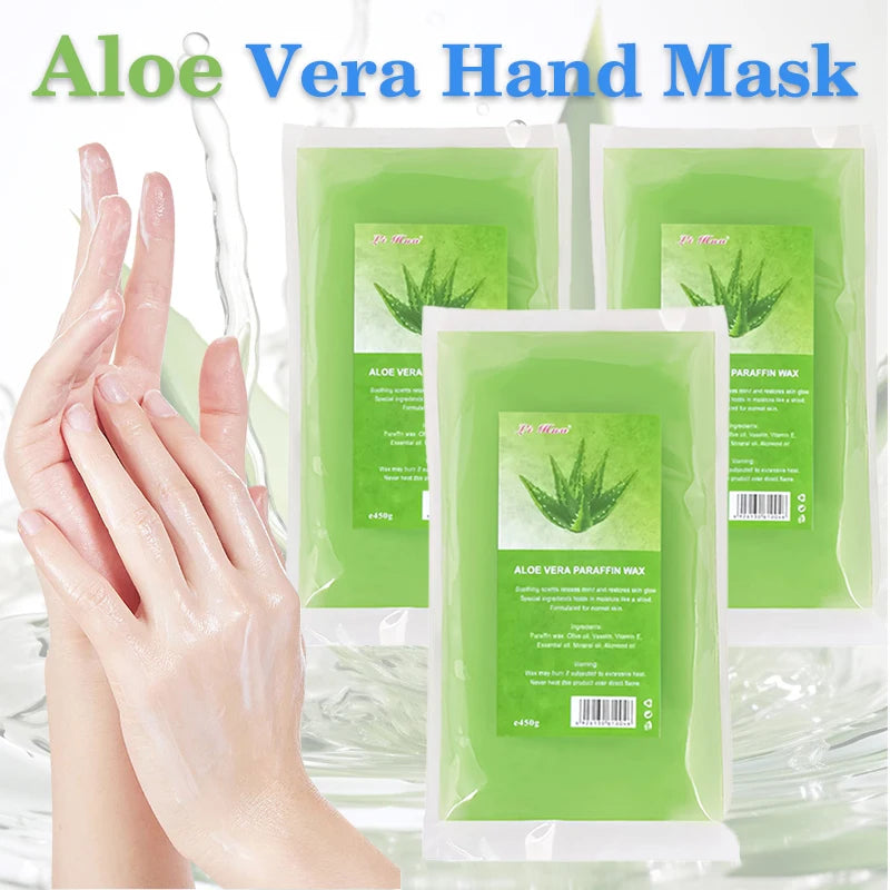Paraffin Wax Hand Mask Set Moisturizing Softening Skin Care 200g/450g