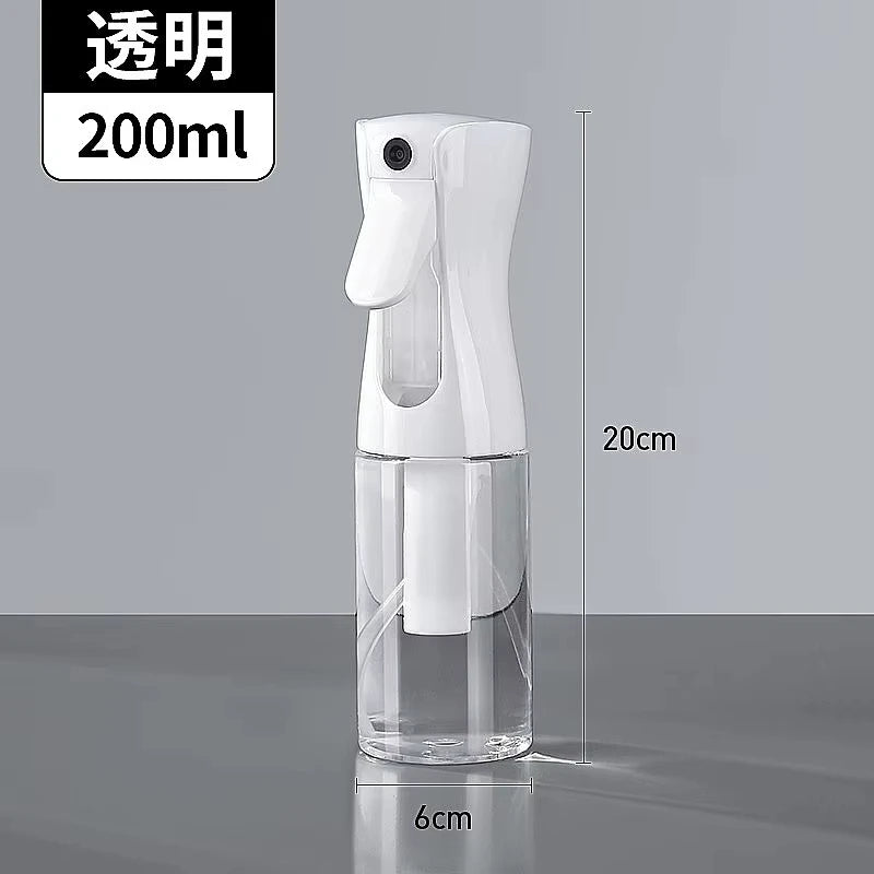 Refillable Hair Spray Bottle with High-Pressure Continuous Mist 200ml-500ml