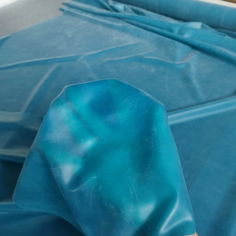 High Elastic Waterproof Latex Fabric for DIY Clothing - Multi-Color 1.1M Wide