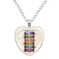 Heart-Shaped Pendant Necklace with Cross-Border Girl Group Style Chain – Gift for Fans