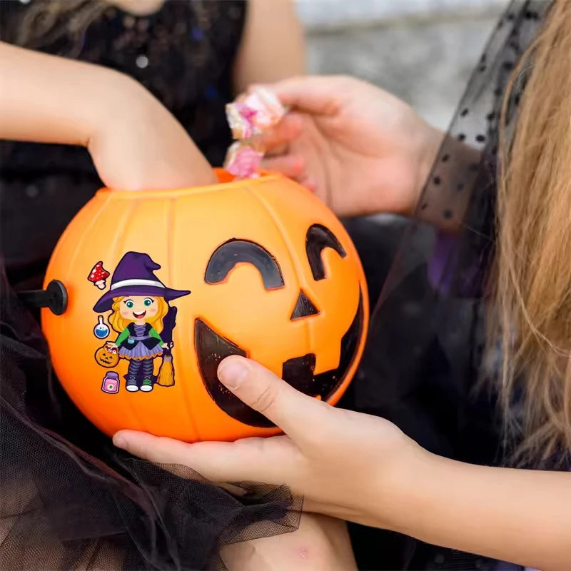 Halloween Character Sticker Sheets for Decorations Party Favors Crafts 8-40 Sheets