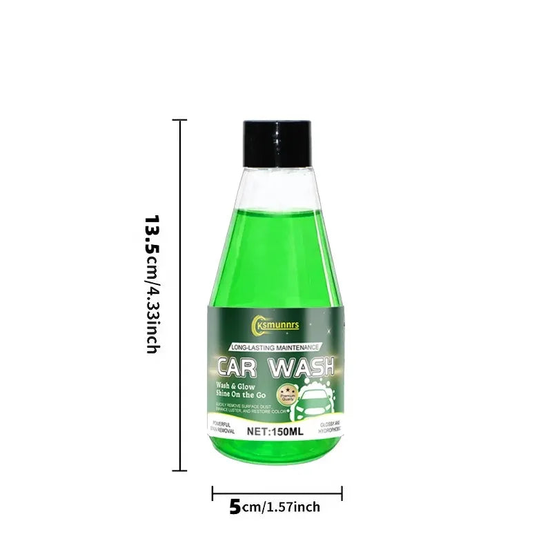 150ml Car Wash Wax Shampoo - High Foam Car Cleaning Soap for Shine & Protection