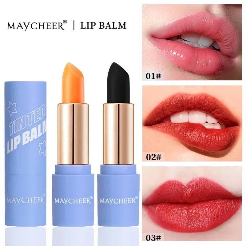 Color-Changing Lipstick Moisturizing Long-Lasting Lip Balm Water Light Makeup