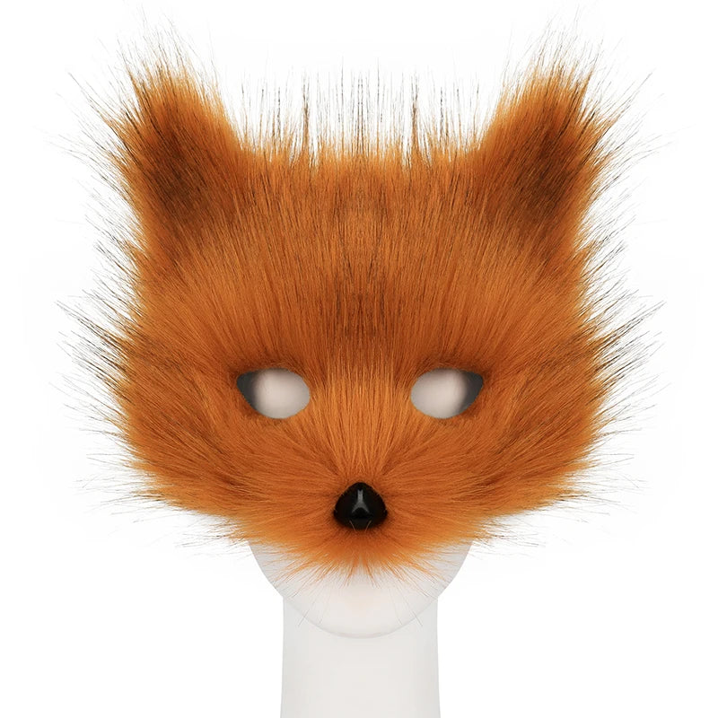 Animal Wolf Fox Halloween Mask for Cosplay and Costume Parties