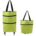Foldable Shopping Cart Trolley with Wheels Waterproof Reusable Grocery Bag