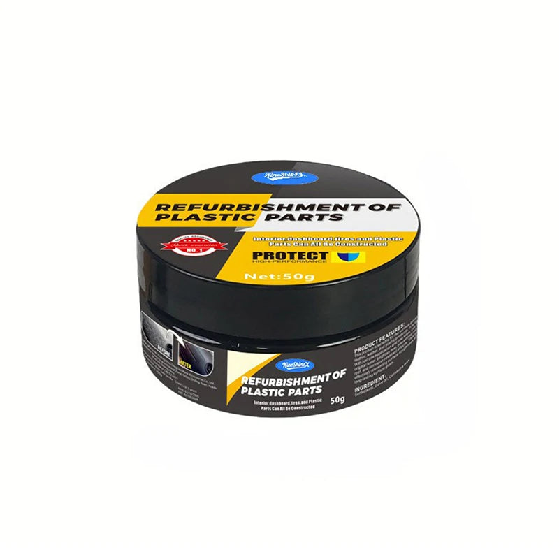 Automotive Plastic Repair Agent for Scratch and Tire Polishing - Anti-Aging Wax