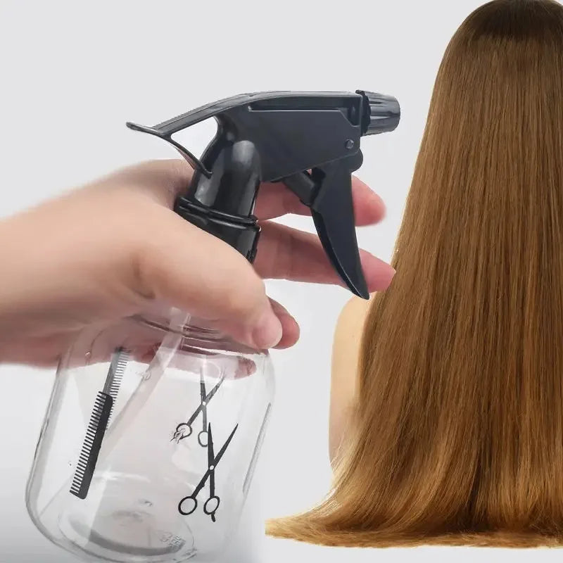 250ML Refillable Hairdressing Spray Bottle - High Pressure Water Sprayer for Salon & Styling