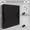 Large Capacity Photo Album with Nine-Grid Pages - A4 Photo Storage Binder