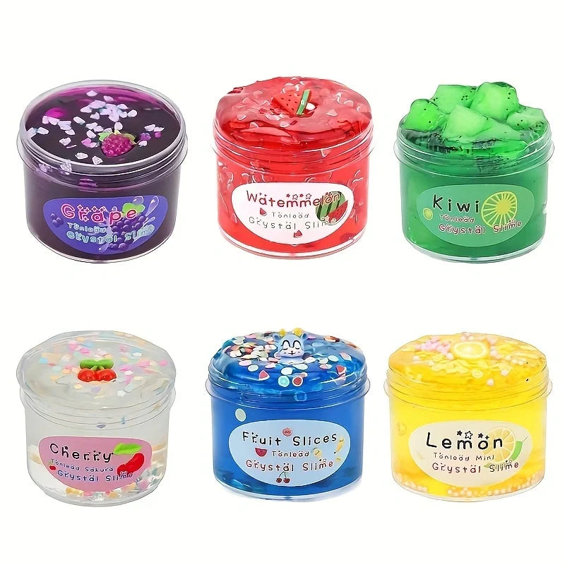 Butter Slime Kit for Girls & Boys, Party Favors, Birthday Gift, Stress Relief Toy, Non-Sticky & Stretchy